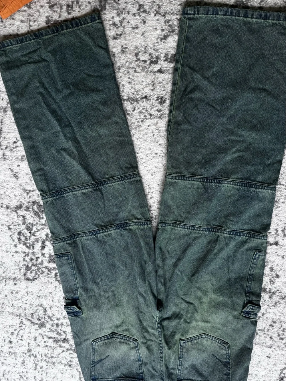 Girls jeans cargo pants size 12 & 14 - 3 pairs